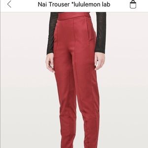 Lululemon Lab Nai Trouser